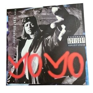 Yo Yo‎ – You Better Ask Somebody 1993 Promo Flat Album Poster 12x12 D/S Hip Hop